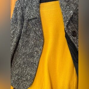 Paul Costelloe Yellow Merino Wool Top